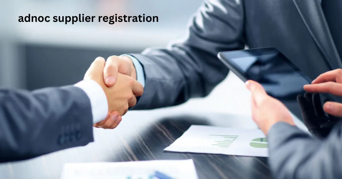 adnoc supplier registration