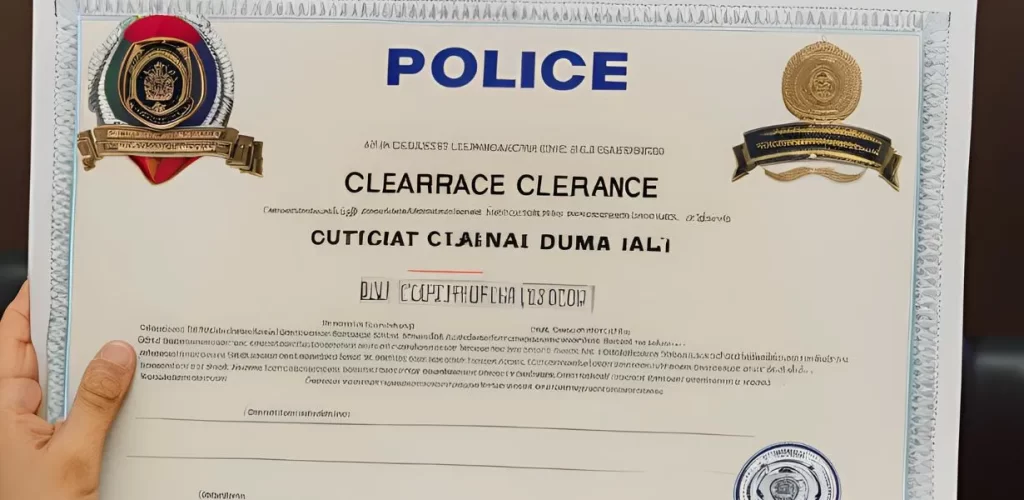 police clearance certificate dubai