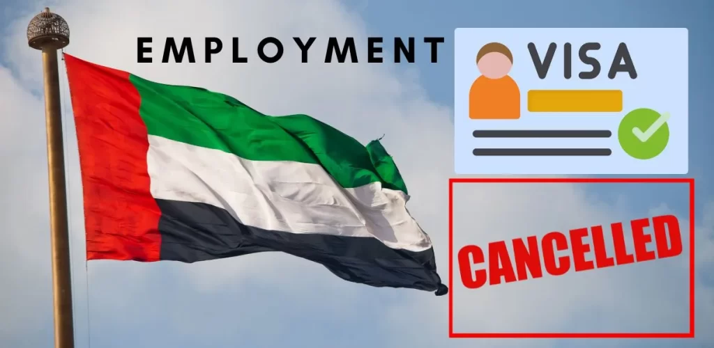 employment visa cancellation uae